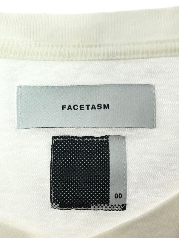 【現状渡し品】【メンズ】 FACETASM ファセッタズム 7 BARS S/S TEE セブン バーズ 半袖Tシャツ トップス 140-260605-rt-04-tagh カラー：ホワイト 万代Net店