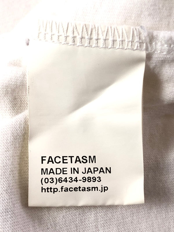 【現状渡し品】【メンズ】 FACETASM ファセッタズム 7 BARS S/S TEE セブン バーズ 半袖Tシャツ トップス 140-260605-rt-04-tagh カラー：ホワイト 万代Net店