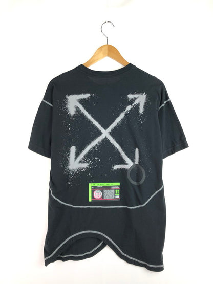 【中古品】【メンズ】 NIKE ナイキ × OFF WHITE オフホワイト コラボ 20AW M NRG RU S/S TEE CN5567-010 スウォッシュロゴ ショートスリーブ Tシャツ 142-251128-rt-21-tag サイズ：M カラー：ブラック 万代Net店