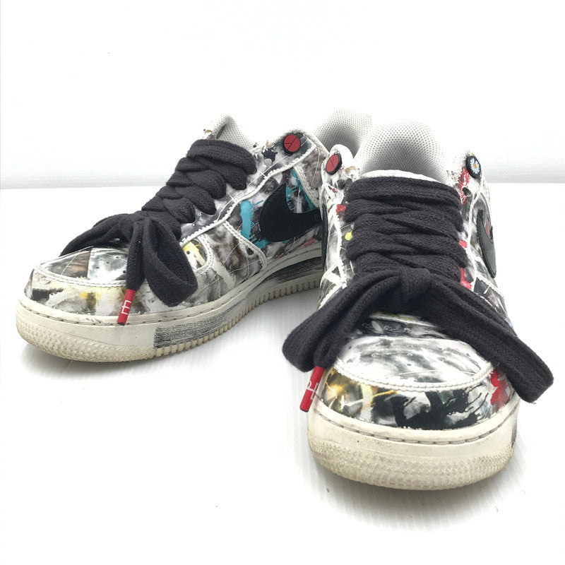 【中古品】【メンズ】 NIKE ナイキ × PEACEMINUSONE ピースマイナスワン コラボ AIR FORCE 1 LOW PARA-NOISE WHITE BLACK DD3223-100 エアフォース1 ロー 160-251205-rt-05-tag サイズ：26.5cm US8.5 カラー：WHITE/BLACK 万代Net店