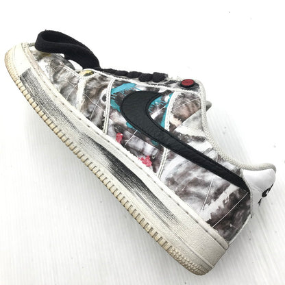 【中古品】【メンズ】 NIKE ナイキ × PEACEMINUSONE ピースマイナスワン コラボ AIR FORCE 1 LOW PARA-NOISE WHITE BLACK DD3223-100 エアフォース1 ロー 160-251205-rt-05-tag サイズ：26.5cm US8.5 カラー：WHITE/BLACK 万代Net店