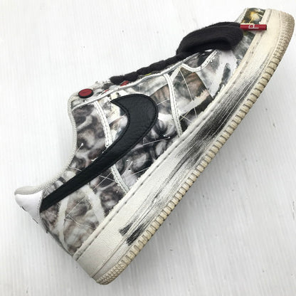 【中古品】【メンズ】 NIKE ナイキ × PEACEMINUSONE ピースマイナスワン コラボ AIR FORCE 1 LOW PARA-NOISE WHITE BLACK DD3223-100 エアフォース1 ロー 160-251205-rt-05-tag サイズ：26.5cm US8.5 カラー：WHITE/BLACK 万代Net店