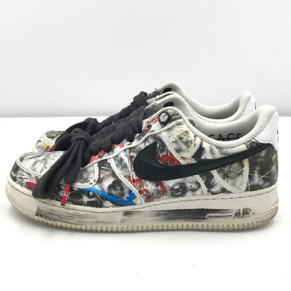 【中古品】【メンズ】 NIKE ナイキ × PEACEMINUSONE ピースマイナスワン コラボ AIR FORCE 1 LOW PARA-NOISE WHITE BLACK DD3223-100 エアフォース1 ロー 160-251205-rt-05-tag サイズ：26.5cm US8.5 カラー：WHITE/BLACK 万代Net店