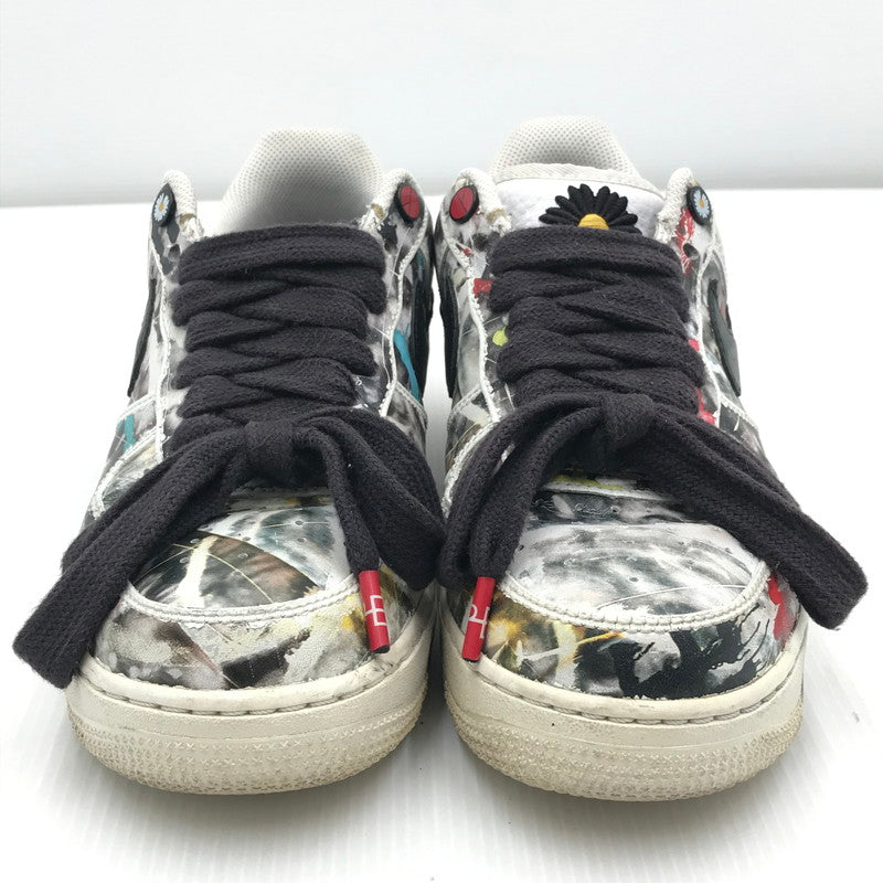 【中古品】【メンズ】 NIKE ナイキ × PEACEMINUSONE ピースマイナスワン コラボ AIR FORCE 1 LOW PARA-NOISE WHITE BLACK DD3223-100 エアフォース1 ロー 160-251205-rt-05-tag サイズ：26.5cm US8.5 カラー：WHITE/BLACK 万代Net店