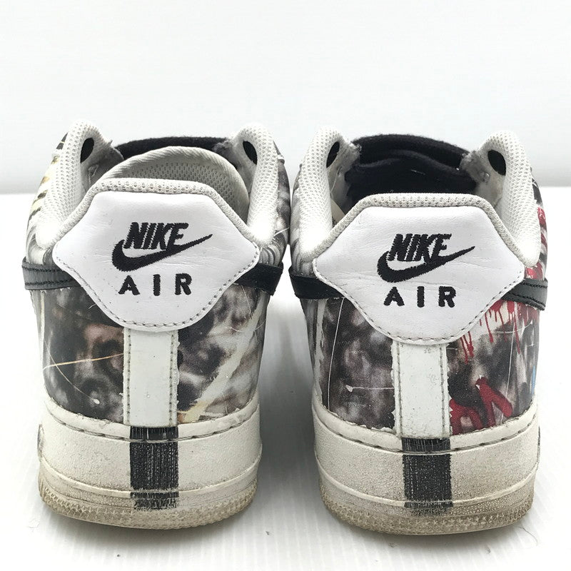【中古品】【メンズ】 NIKE ナイキ × PEACEMINUSONE ピースマイナスワン コラボ AIR FORCE 1 LOW PARA-NOISE WHITE BLACK DD3223-100 エアフォース1 ロー 160-251205-rt-05-tag サイズ：26.5cm US8.5 カラー：WHITE/BLACK 万代Net店