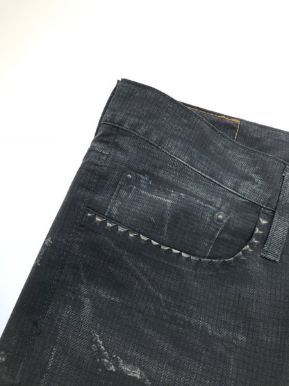 【中古美品】【メンズ】 HYSTERIC GLAMOUR ヒステリックグラマー PRINT KINKY PANTS 02182AP07 プリントパンツ ボトムス 140-251127-rt-11-tag サイズ：S カラー：ブラック 万代Net店