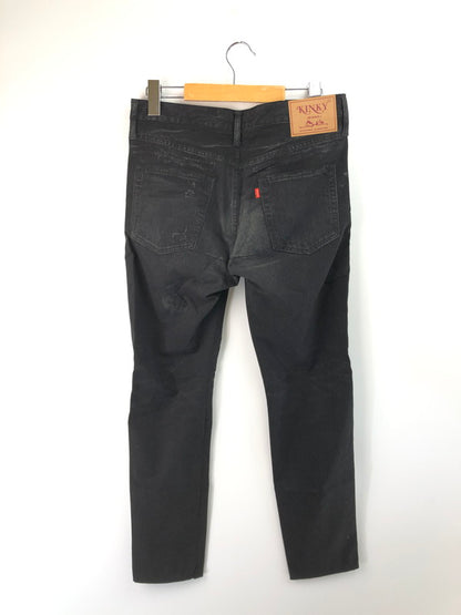 【中古美品】【メンズ】 HYSTERIC GLAMOUR ヒステリックグラマー PRINT KINKY PANTS 02182AP07 プリントパンツ ボトムス 140-251127-rt-11-tag サイズ：S カラー：ブラック 万代Net店