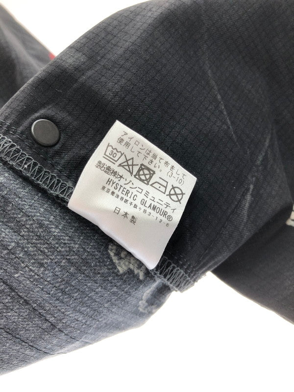 【中古美品】【メンズ】 HYSTERIC GLAMOUR ヒステリックグラマー PRINT KINKY PANTS 02182AP07 プリントパンツ ボトムス 140-251127-rt-11-tag サイズ：S カラー：ブラック 万代Net店