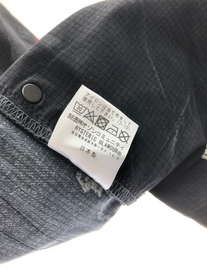 【中古美品】【メンズ】 HYSTERIC GLAMOUR ヒステリックグラマー PRINT KINKY PANTS 02182AP07 プリントパンツ ボトムス 140-251127-rt-11-tag サイズ：S カラー：ブラック 万代Net店