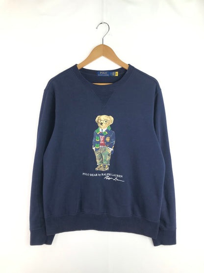 【中古品】【メンズ】 POLO RALPH LAUREN ポロ・ラルフローレン POLO BEAR SWEAT NAVY ポロベア スウェット ネイビー 147-251128-rt-13-tag サイズ：S カラー：ネイビー 万代Net店