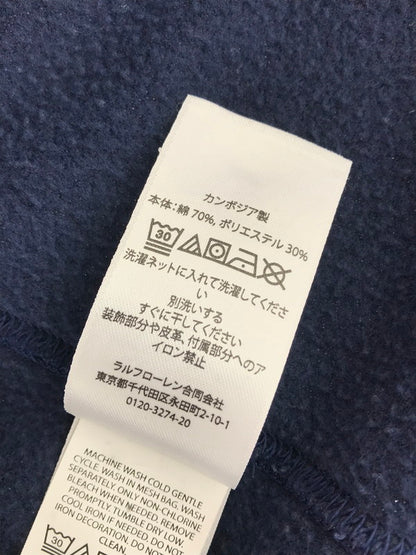 【中古品】【メンズ】 POLO RALPH LAUREN ポロ・ラルフローレン POLO BEAR SWEAT NAVY ポロベア スウェット ネイビー 147-251128-rt-13-tag サイズ：S カラー：ネイビー 万代Net店