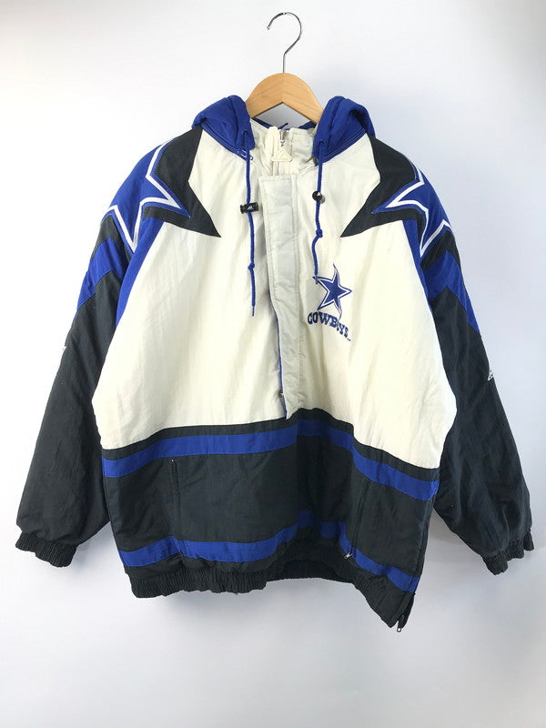 【中古品】【メンズ】 PRO LINE プロライン × APEX ONE エイペックス ワン コラボ DALLAS COWBOYS PADDED JACKET ダラス カウボーイズ 中綿ジャケット アウター 146-251128-rt-04-tag サイズ：XL カラー：ホワイト/グレー 万代Net店