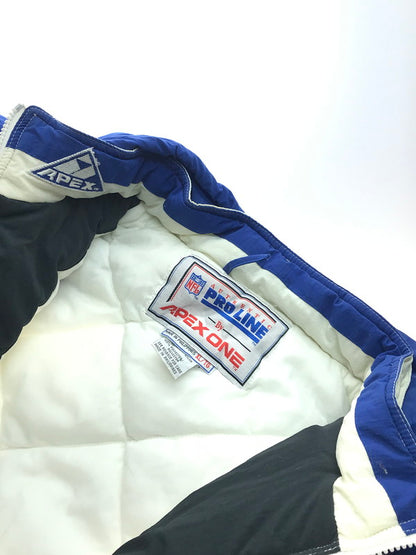 【中古品】【メンズ】 PRO LINE プロライン × APEX ONE エイペックス ワン コラボ DALLAS COWBOYS PADDED JACKET ダラス カウボーイズ 中綿ジャケット アウター 146-251128-rt-04-tag サイズ：XL カラー：ホワイト/グレー 万代Net店