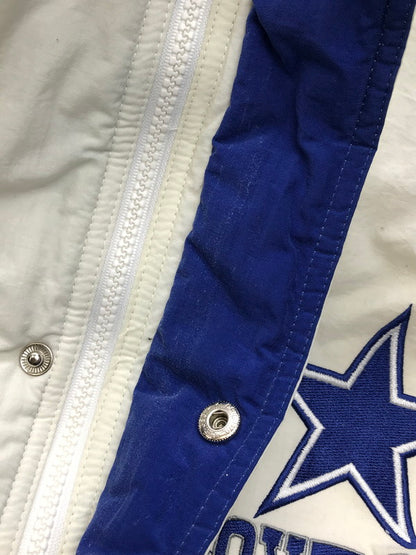 【中古品】【メンズ】 PRO LINE プロライン × APEX ONE エイペックス ワン コラボ DALLAS COWBOYS PADDED JACKET ダラス カウボーイズ 中綿ジャケット アウター 146-251128-rt-04-tag サイズ：XL カラー：ホワイト/グレー 万代Net店