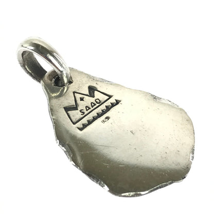 【中古品】【メンズ】 SAAD サード SV925 タタキ SUN SYMBOL ARABESQUE TOP タタキ サンシンボル アラベスク ペンダント トップ アクセサリー 191-251205-na-05-tag カラー：シルバー 万代Net店