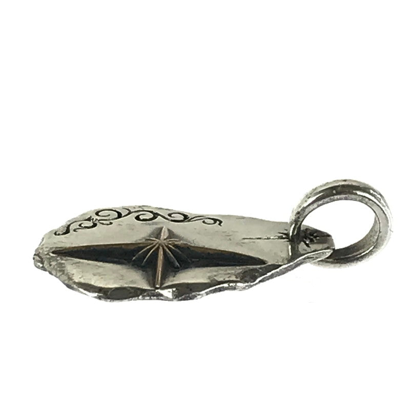 【中古品】【メンズ】 SAAD サード SV925 タタキ SUN SYMBOL ARABESQUE TOP タタキ サンシンボル アラベスク ペンダント トップ アクセサリー 191-251205-na-05-tag カラー：シルバー 万代Net店