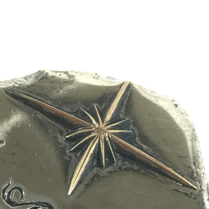 【中古品】【メンズ】 SAAD サード SV925 タタキ SUN SYMBOL ARABESQUE TOP タタキ サンシンボル アラベスク ペンダント トップ アクセサリー 191-251205-na-05-tag カラー：シルバー 万代Net店