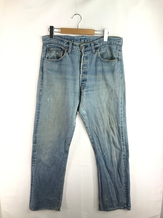 【現状渡し品】【メンズ】 Levi's リーバイス DENIM PANTS 501 刻印6 66前期 スモール E 赤耳 ポケット裏シングル デニムパンツ 157-251130-rt-10-tag サイズ：不明 下記参照 カラー：インディゴ 万代Net店