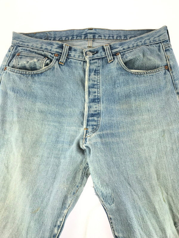 【現状渡し品】【メンズ】 Levi's リーバイス DENIM PANTS 501 刻印6 66前期 スモール E 赤耳 ポケット裏シングル デニムパンツ 157-251130-rt-10-tag サイズ：不明 下記参照 カラー：インディゴ 万代Net店