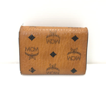 【中古品】【レディース】 MCM エム・シー・エム ヴィセトス ウォレット MYS9APA13CO001 三つ折り財布 181-251205-na-13-tag カラー：ブラウン 万代Net店