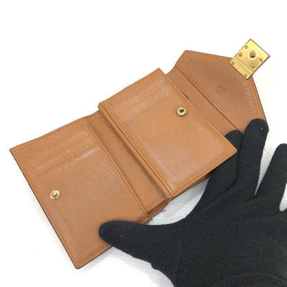 【中古品】【レディース】 MCM エム・シー・エム ヴィセトス ウォレット MYS9APA13CO001 三つ折り財布 181-251205-na-13-tag カラー：ブラウン 万代Net店
