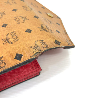 【現状渡し品】【レディース】 MCM エム・シー・エム ヴィセトス ロング ウォレット MYL2AVI20PK001 長財布 181-251205-na-14-tag カラー：ブラウン 万代Net店