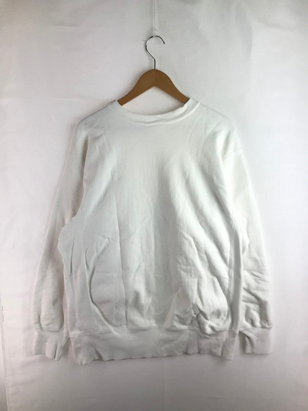 【中古品】【メンズ】 Champion チャンピオン 80's U.S.NAVY REVERSE WEAVE SWEATSHIRT 80年代 リバースウィーブ スウェットシャツ トレーナー トップス 146-251211-rt-03-tag サイズ：XL カラー：ホワイト 万代Net店