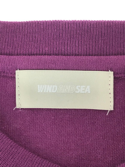 【中古美品】【メンズ】 WDS-O-SIG-25-Q3-CS-01 LOGO L/S TEE ロゴ ロングスリーブ Tシャツ トップス 142-251129-rt-14-tag サイズ：L カラー：パープル 万代Net店