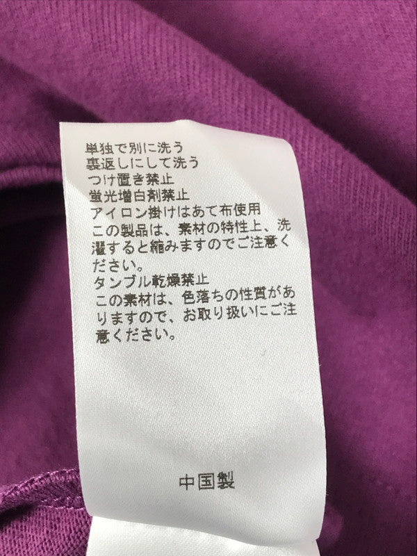 【中古美品】【メンズ】 WDS-O-SIG-25-Q3-CS-01 LOGO L/S TEE ロゴ ロングスリーブ Tシャツ トップス 142-251129-rt-14-tag サイズ：L カラー：パープル 万代Net店