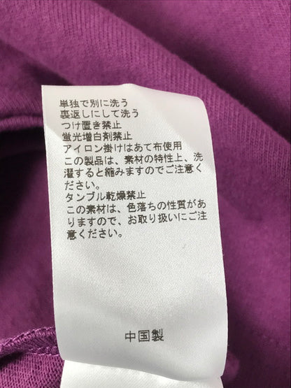 【中古美品】【メンズ】 WDS-O-SIG-25-Q3-CS-01 LOGO L/S TEE ロゴ ロングスリーブ Tシャツ トップス 142-251129-rt-14-tag サイズ：L カラー：パープル 万代Net店