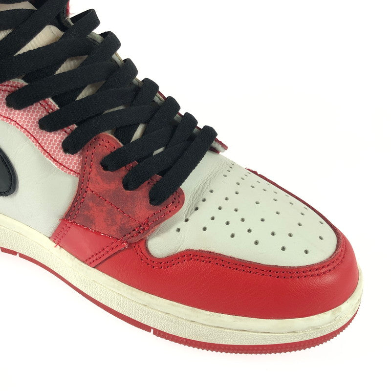 【中古品】【メンズ】 NIKE ナイキ ×SPIDER-MAN スパイダーマン AIR JORDAN 1 RETRO HIGH OG SP DV1748-601 エアジョーダン 1 レトロ ハイ オリジナル スニーカー 靴 160-251201-na-14-tag サイズ：28cm US 10 カラー：UNIVERSITY RED/BLACK 万代Net店