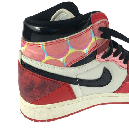 【中古品】【メンズ】 NIKE ナイキ ×SPIDER-MAN スパイダーマン AIR JORDAN 1 RETRO HIGH OG SP DV1748-601 エアジョーダン 1 レトロ ハイ オリジナル スニーカー 靴 160-251201-na-14-tag サイズ：28cm US 10 カラー：UNIVERSITY RED/BLACK 万代Net店