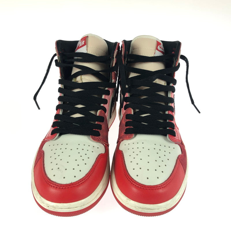 【中古品】【メンズ】 NIKE ナイキ ×SPIDER-MAN スパイダーマン AIR JORDAN 1 RETRO HIGH OG SP DV1748-601 エアジョーダン 1 レトロ ハイ オリジナル スニーカー 靴 160-251201-na-14-tag サイズ：28cm US 10 カラー：UNIVERSITY RED/BLACK 万代Net店