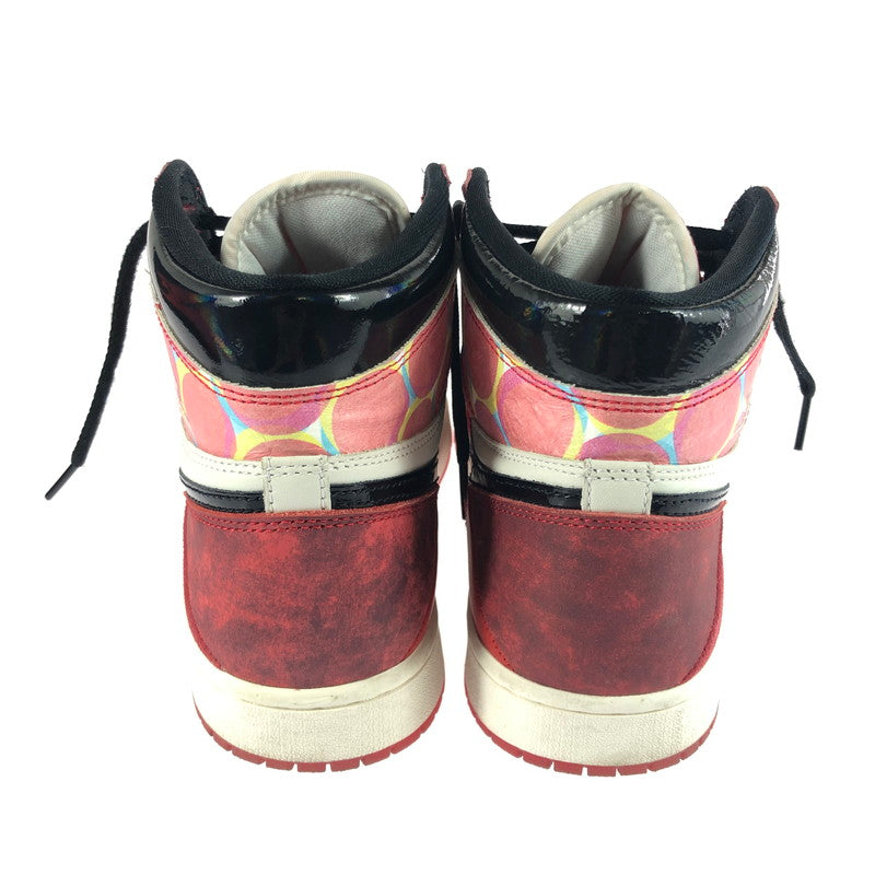 【中古品】【メンズ】 NIKE ナイキ ×SPIDER-MAN スパイダーマン AIR JORDAN 1 RETRO HIGH OG SP DV1748-601 エアジョーダン 1 レトロ ハイ オリジナル スニーカー 靴 160-251201-na-14-tag サイズ：28cm US 10 カラー：UNIVERSITY RED/BLACK 万代Net店
