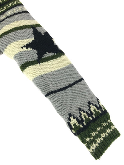 【現状渡し品】【メンズ】 BAPE COWICHAN KNIT JACKET 001KN9601602 ベイプ カウチン ニット ジャケット アウター 142-251202-na-05-tag サイズ：M カラー：マルチカラー 万代Net店