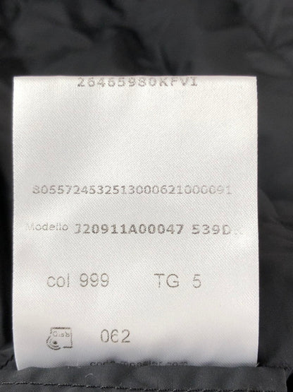 【中古品】【メンズ】 DUSLER GIUBBOTTO J20911A00047 ダウンジャケット アウター 141-251202-na-11-tag サイズ：5 カラー：ブラック 万代Net店
