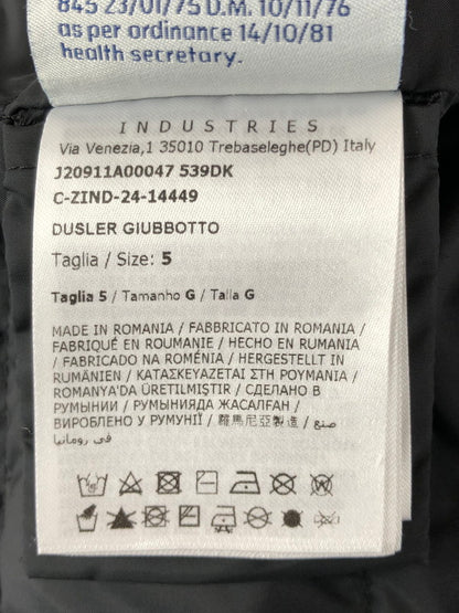 【中古品】【メンズ】 DUSLER GIUBBOTTO J20911A00047 ダウンジャケット アウター 141-251202-na-11-tag サイズ：5 カラー：ブラック 万代Net店