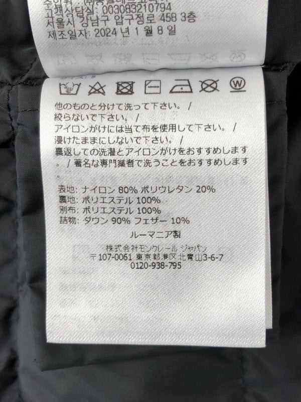 【中古品】【メンズ】 DUSLER GIUBBOTTO J20911A00047 ダウンジャケット アウター 141-251202-na-11-tag サイズ：5 カラー：ブラック 万代Net店