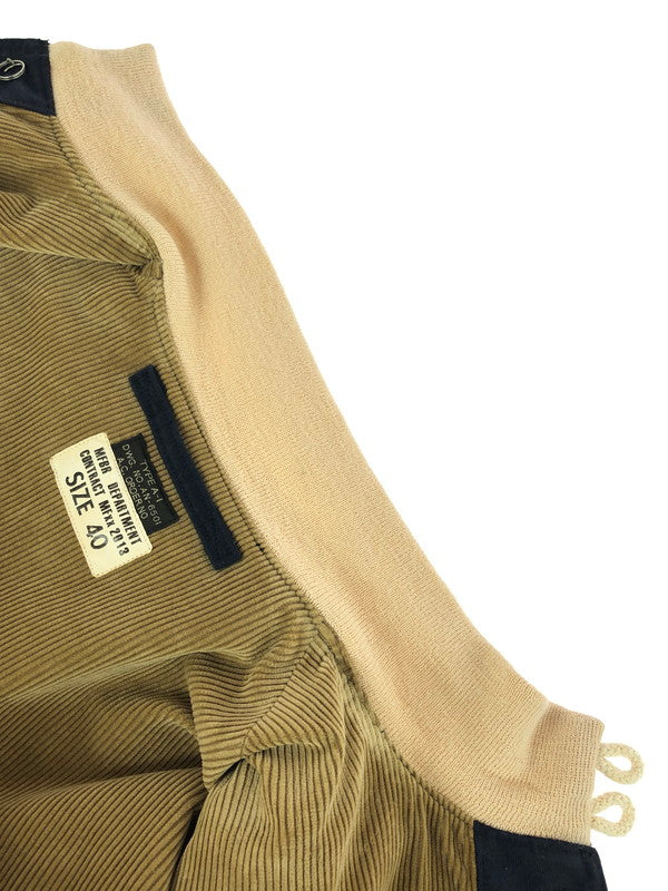 【現状渡し品】【メンズ】 Buzz Rickson's バズリクソンズ × MISTER FREEDOM ミスターフリーダム PENSACOLA SEA PLANE JACKET BR12822N ペンサコーラシープレーンジャケット 20周年記念 アウター 145-251202-na-07-tag サイズ：40 カラー：ネイビー 万代Net店