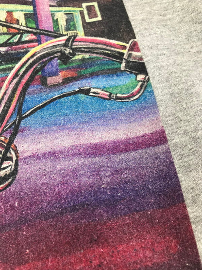 【中古品】【メンズ】 CHALLENGER チャレンジャー HEAVEN'S DOOR HOODIE GREY CLG-SW 021-007 ヘブンズ ドア フーディー パーカー トップス 142-251206-rt-03-tag サイズ：M カラー：グレー 万代Net店