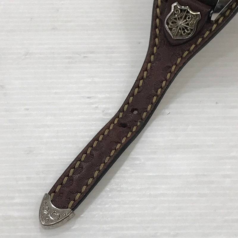 【中古品】【メンズ】 SAAD サード ホワイトハウライト文字盤 オートマチック 腕時計 197-251206-na-09-tag カラー：ブラウン 万代Net店