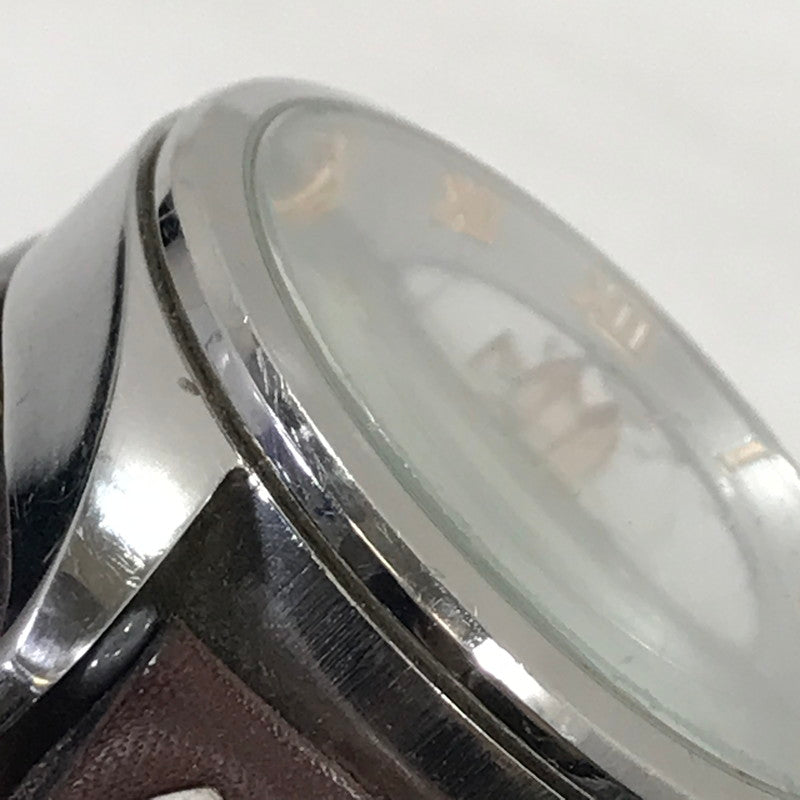 【中古品】【メンズ】 SAAD サード ホワイトハウライト文字盤 オートマチック 腕時計 197-251206-na-09-tag カラー：ブラウン 万代Net店