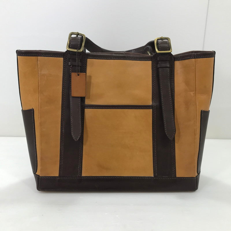 【中古品】【メンズ】 SAAD サード LEATHER TOTE BAG レザー トートバッグ カバン 188-251205-rt-20-tag カラー：ブラウン 万代Net店