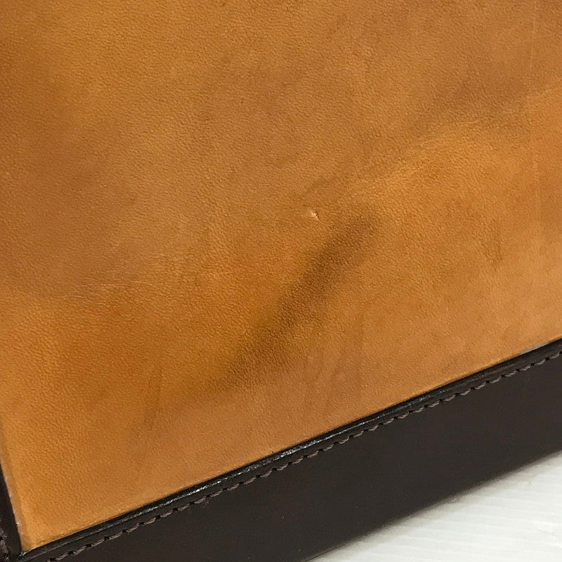 【中古品】【メンズ】 SAAD サード LEATHER TOTE BAG レザー トートバッグ カバン 188-251205-rt-20-tag カラー：ブラウン 万代Net店