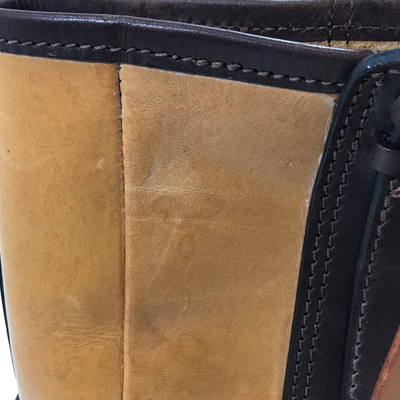 【中古品】【メンズ】 SAAD サード LEATHER TOTE BAG レザー トートバッグ カバン 188-251205-rt-20-tag カラー：ブラウン 万代Net店