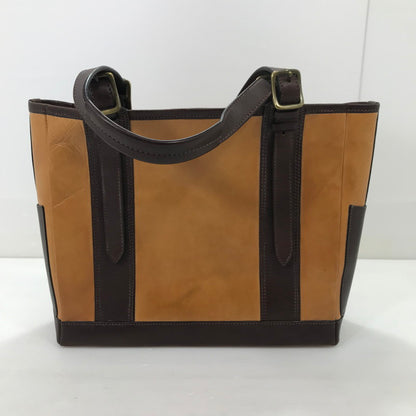 【中古品】【メンズ】 SAAD サード LEATHER TOTE BAG レザー トートバッグ カバン 188-251205-rt-20-tag カラー：ブラウン 万代Net店