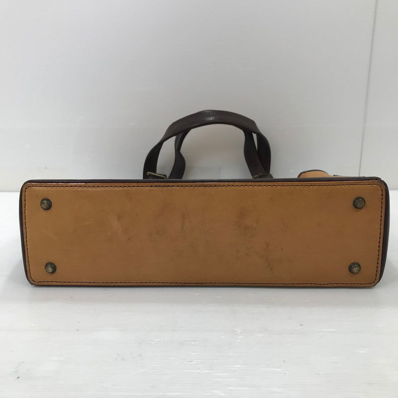 【中古品】【メンズ】 SAAD サード LEATHER TOTE BAG レザー トートバッグ カバン 188-251205-rt-20-tag カラー：ブラウン 万代Net店