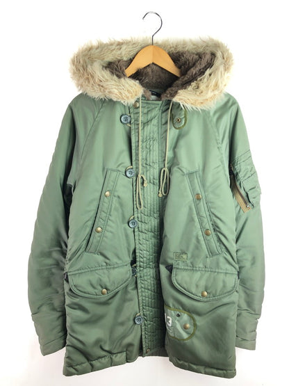 【中古品】【メンズ】 WTAPS ダブルタップス 09AW N-3B JACKET FIELD NYLON TWILL 092GWDT-JKM03 フライトジャケット アウター 142-251202-na-08-tag サイズ：M カラー：カーキ 万代Net店