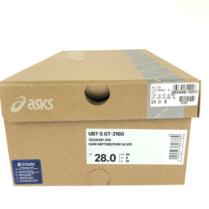 【中古美品】【メンズ】 asics アシックス ×KIKO KOSTADINOV キコ コスタディノフ スタジオ UB7-S GT-2160 スニーカー 靴 162-251201-na-20-tag サイズ：28cm US 10 カラー：DARK NEPTUNE/PURE SILVER 万代Net店