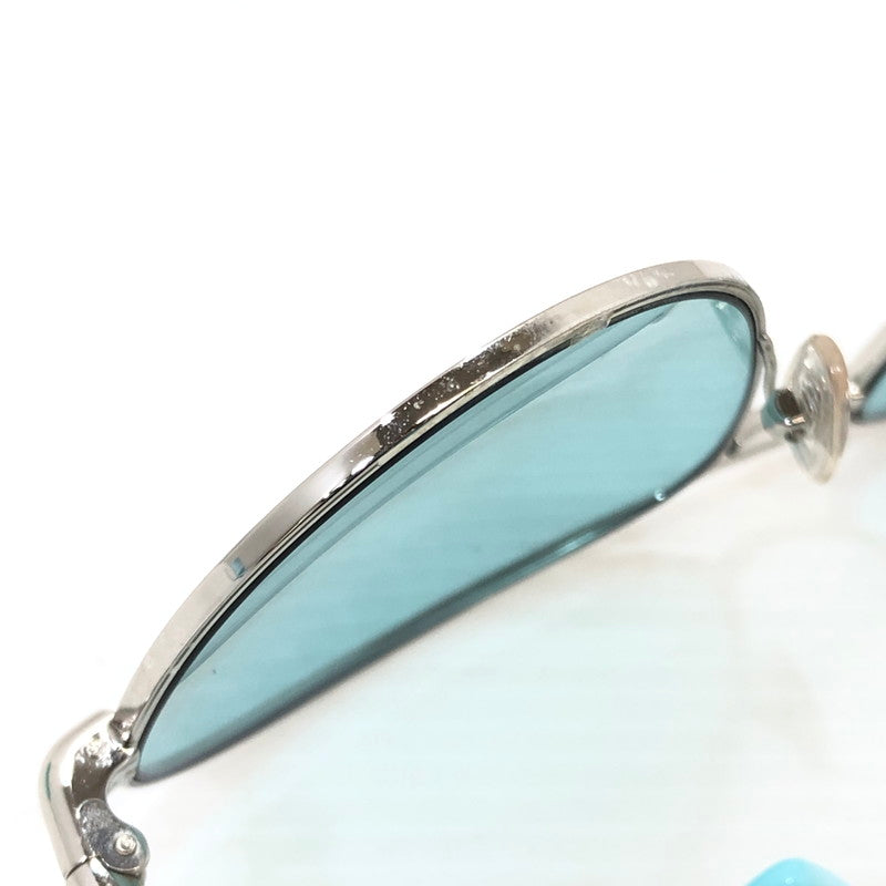 【中古品】【メンズ】 TIFFANY&Co. ティファニー ティアドロップ サングラス TF3062 アイウェア アクセサリー 203-251205-na-16-tag サイズ：57□13 140 カラー：シルバー/ブルー 万代Net店